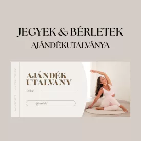 YS Ajándékutalvány - jegyek és bérletek