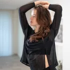 Cozy Top - Black (S/M)