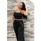 Black Sand wide leg pants (M)