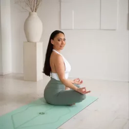 High Waist Yoga Pants - Zöld